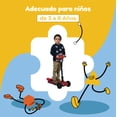 thumbnail image 2 of Scooter Patin Del Diablo Plegable, Con Humo, Musica y Bluetooth, Juguete Infantil  para Niños y Niñas de 3 a 8 Años, Patín del Diablo, 3 Ruedas, 2 of 9