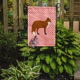 thumbnail image 2 of Carolines Treasures BB7876GF Red Fox Drapeau de Jardin à Carreaux Roses, 2 of 3