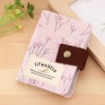 thumbnail image 2 of Fortune Women Floral Canvas Small Id Credit Card Wallet Holder Slim Pocket Case, 2 of 4