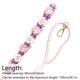 thumbnail image 3 of Handmade Crochet Flower Bag Strap Boho Crossbody Replacement Shoulder Strap Long Woven Floral Purse Strap For Women Colorful Bohemian Style, 3 of 8