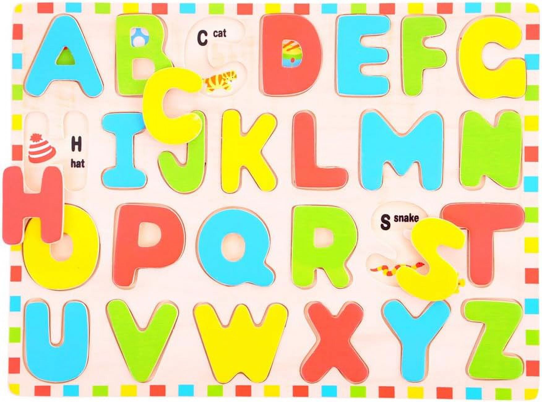 Bigjigs Toys Inset Puzzle Uppercase Alphabet - Walmart.com Bigjigs Toys Inset Puzzle Uppercase Alphabet - Walmart.com