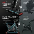 thumbnail image 3 of LNOW Magnetic Exercise Bike for Home Gym - 45 lbs Flywheel, Commercial Grade Indoor Cycling Bike, Stationary Bike with LCD Monitor & APP, 3 of 13