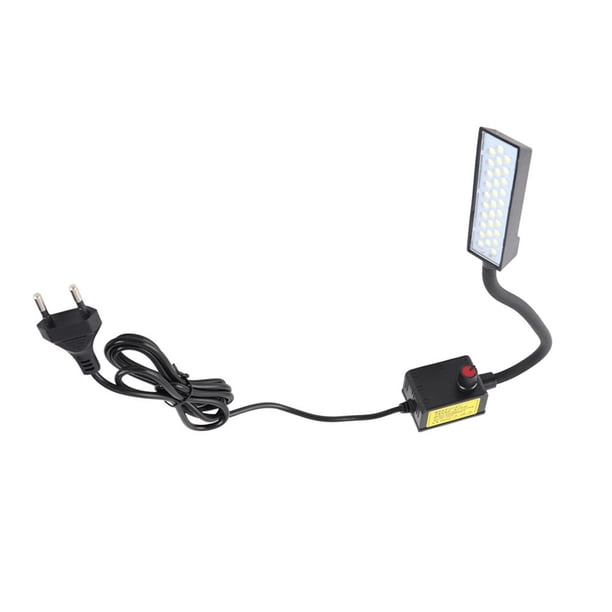 Máquina De Coser Luz LED 30 LED Lámpara De Cuello De Cisne Brillante Base De Costura De La Base Magnética Brillante