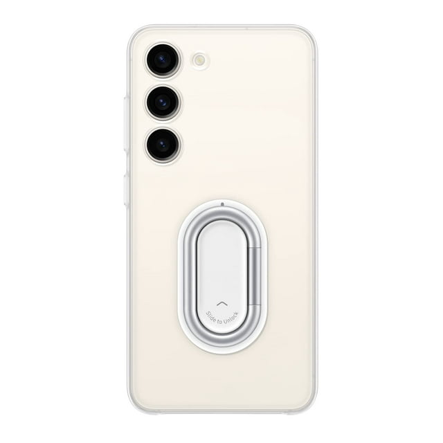 Funda para teléfono Samsung Galaxy S23 Clear Gadget con soporte