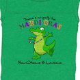 thumbnail image 4 of Inktastic There's No Party Like Mardi Gras-alligator Boys or Girls Baby Bodysuit, 4 of 5