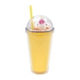 thumbnail image 3 of Mainstays Doublewall Straw Tumbler Yellow, 3 of 4