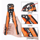 thumbnail image 5 of Alicates Pelacables Multiuso 5 En 1 Naranja/Negro, 5 of 5
