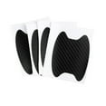 thumbnail image 2 of Transemion Car Door Handle Sticker Fiber Film Anti-scratch Universal Auto Handle Cover Black 1Set, 2 of 6