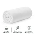 thumbnail image 4 of Sunbeam Quilted Electric Heated Mattress Pad 12 Heat Settings Auto Shut-Off Fast Heating White King 76 x 80, 4 of 20