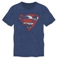 thumbnail image 1 of Superman Navy T-Shirt-M, 1 of 7