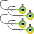 thumbnail image 1 of VMC 3/8 oz. Neon Moon Eye Jig - 4 Pack - Firetiger, 1 of 4