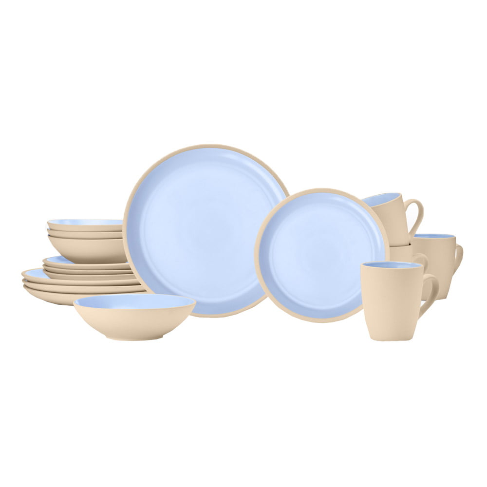 Cuisinart CDP01-S4C Chalais Collection 16-Piece Porcelain Dinnerware Set 