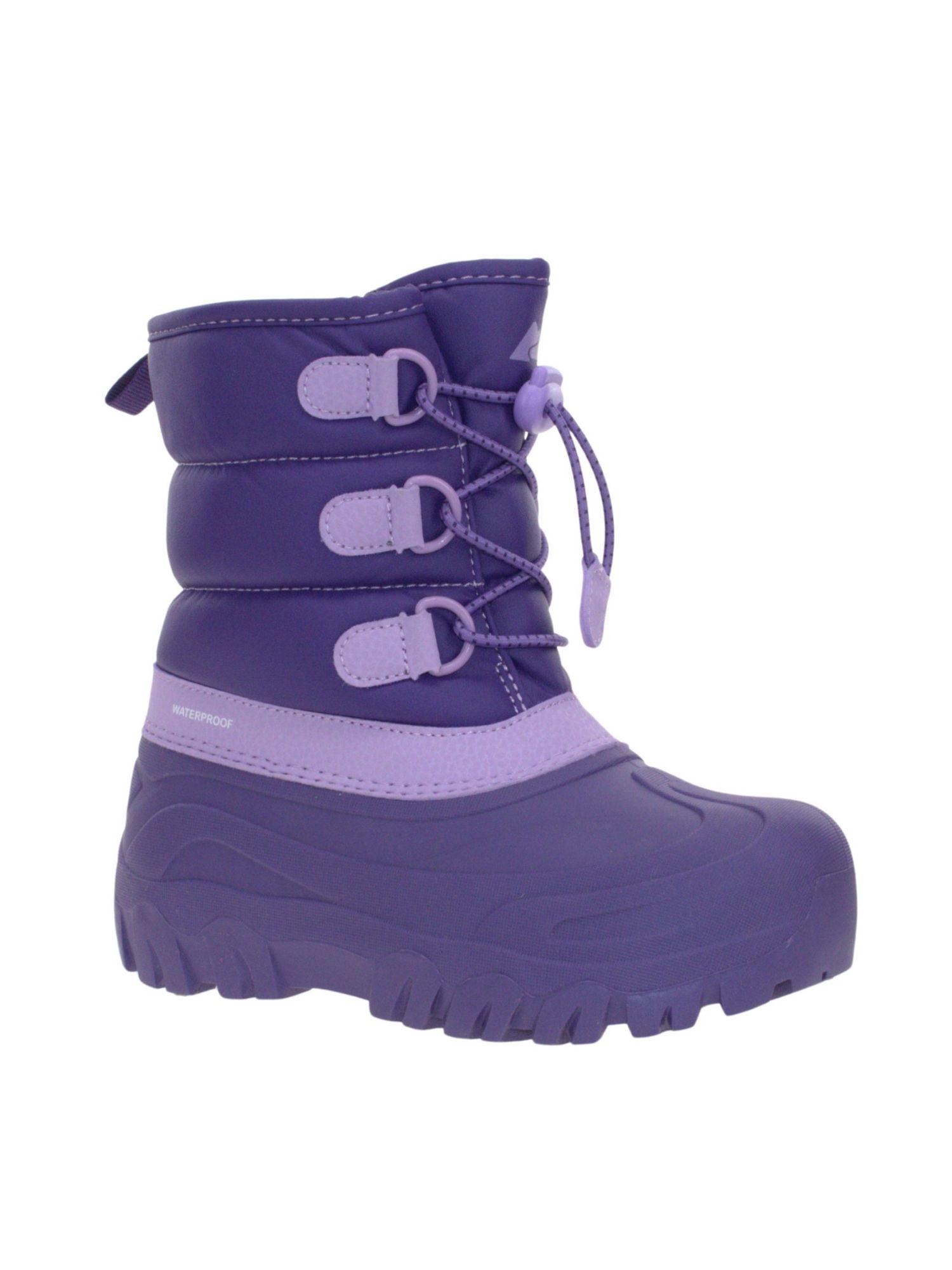 Ozark Trail Kids Waterproof Bungee Snow Boots