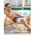 thumbnail image 5 of Aideaone Men's Swim Trunks with Compression Liner 9" Quick Dry Board Shorts Swimsuit Swimwear Bathing Suit, 5 of 6