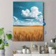 thumbnail image 4 of Qisvanset Framed Canvas Wall Art 12x16 Inch Cloud Sky Country Vintage Minimal Photo Art, 4 of 5