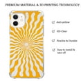 thumbnail image 4 of Hippie Sun Case Compatible with iPhone 11,Unique Art Design TPU Bumper Cover Case, 4 of 7