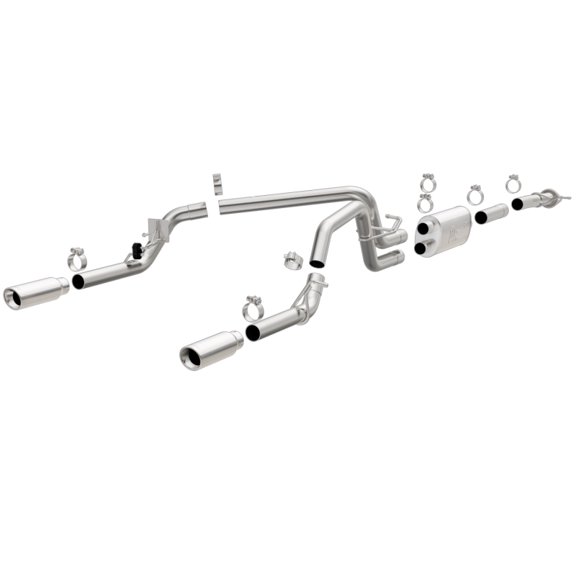 Magnaflow Exhaust MagnaFlow Series Stainless Steel Cat-Back Diesel Exhaust System (Dual Split Rear Exit) 19019