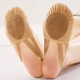 thumbnail image 4 of Half Soles Dance Shoes Cotton Fabric Dance Shoes for Dancers Nonslip Bottom Easy Wear in Rehearsals Shows Comfortable, 4 of 9