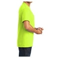 thumbnail image 3 of Yellow Rooster Men's Core Blend Pocket T-Shirts Safety Green L, 3 of 6