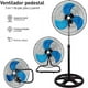 thumbnail image 2 of Ventilador de Pedestal Bluelander, Piso y Pared 3 en 1, 3 Velocidades, 18 Pulgadas, 2 of 5