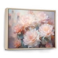 thumbnail image 2 of Designart "Pink Green Cactus love expression II" Floral Floater Framed Wall Art Living Room, 2 of 7