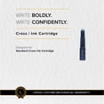 thumbnail image 7 of Cross Fountain Pen Ink Cartridge - Blue (six per card), 7 of 7