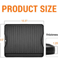thumbnail image 2 of Reversible Cast Iron Grill Griddle for All Camp Chef 14" and 16" Stoves, Double Side Griddle for Camp Chef Explorer 2-Burner, 3-Burner, Single Burner Stove, Cooking Surface 14" x 16", 2 of 6
