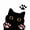 White Black, variant on jejeloiu Cute Cat Paw Full Size Comforter Sets Kids,Kawaii Animal Footprint Simple Black White Bedding Sets For Girls,Reversible,3 Pieces