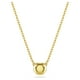 thumbnail image 4 of Collar con colgante Swarovski Imber con cristal transparente en tono dorado, 4 of 4