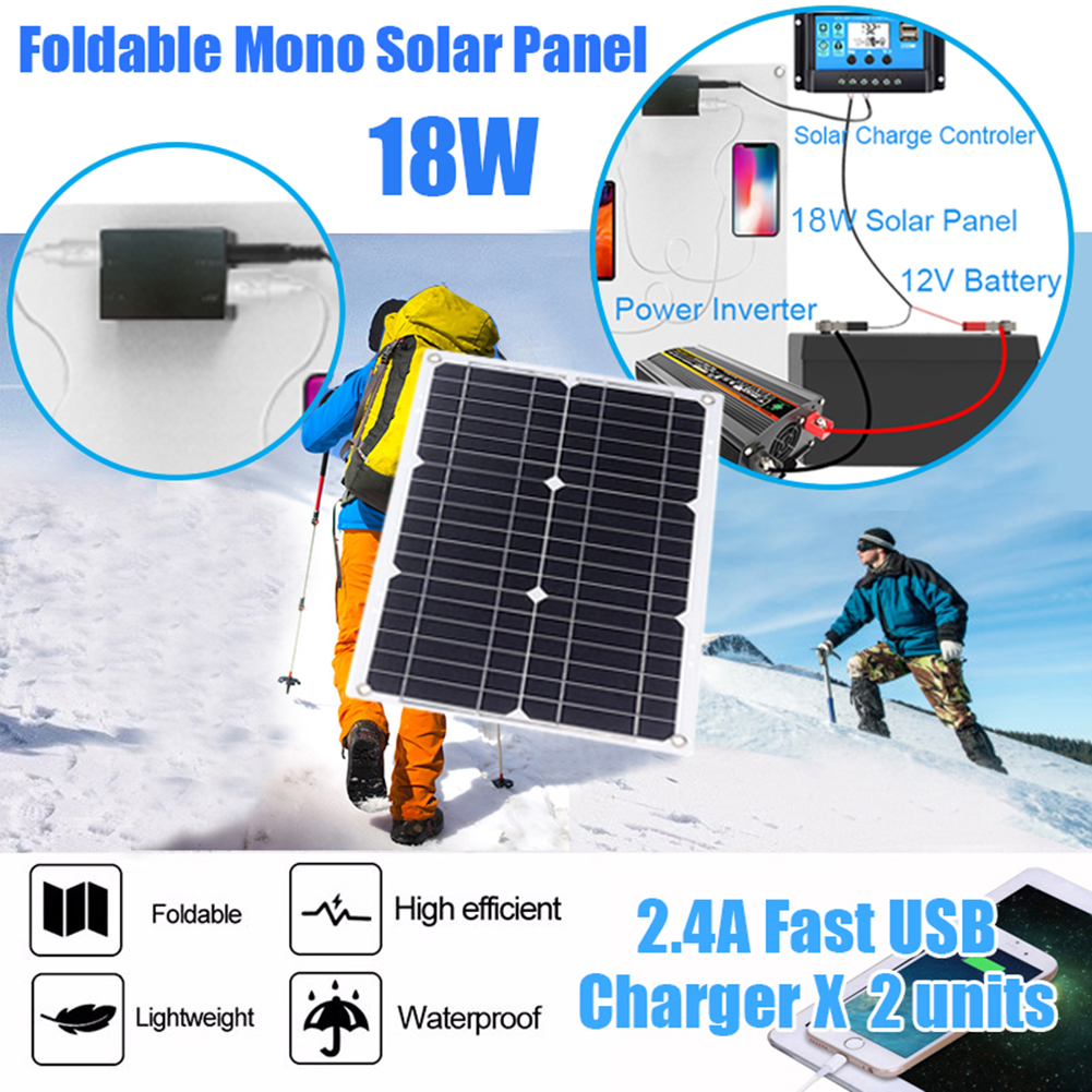 DC12-AC220V 4000W Solar Panel Kit Complete Solar Power Generator 30A Home Grid System