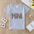 thumbnail image 2 of TAIAOJING Girls Short Sleeve Tops Short Family Blouse Clothes Outfits Summer Leopard Tee Shirt Matching Kids T Mommy And Baby Casual Tops Print For Toddler Me Sleeve Tops 2-3 Years, 2 of 8