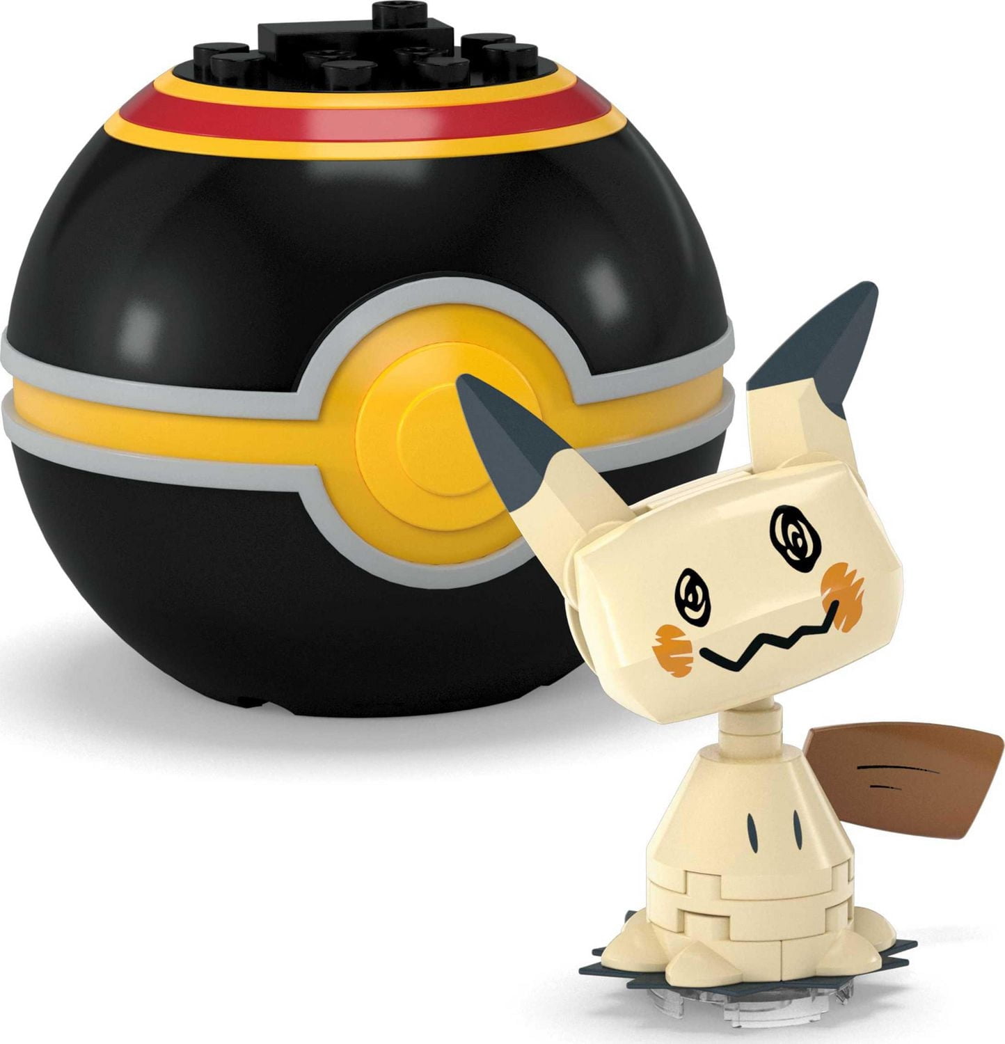 MEGA Pokémon Figurine articulée Mimiqui, 19 pièces
