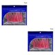 thumbnail image 3 of Eigraketly 10 Uds. De cebos de pesca de simulación, señuelos de pesca reutilizables, cebos artificiales de PVC portátiles, 7cm, tipo 2 No.12 2piezas Eigraketly CBP150921, 3 of 6