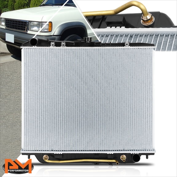 PM PERFORMOTOR Aluminum OE Style Radiator for 92-02 Isuzu Trooper/Acura SLX 3.2/3.5 V6 DPI-1302