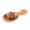 Natural/5 1/2", variant on Restaurantware-Coco Casa 5.5 Inch Handmade Serving Spoons, 40 Greaseproof Coconut Spoons - Lacquered, Sustainable, Brown Coconut Serving Flatware, For Hot And Cold Foods