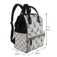 thumbnail image 2 of Disketp Skiing penguin Mochila de Pañales de Gran Capacidad con Múltiples Bolsillos, Mochila de Viaje Multifuncional para Bebé, Unisex, Moderna y Resistente, 2 of 6