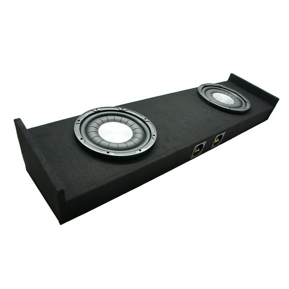 2015 - 2025 Ford F150 Super Crew Harmony HA-F124 Dual 12" Custom Sub Box 2 Ohm New