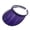 Purple, variant on Xinyolin Summer PVC Hat Sun Visor Outdoor Sports Travel Anti-UV Breathable Cap