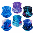 thumbnail image 1 of 6 Pack Neck Gaiter Elastic Balaclavas Face Mask Versatile Bandana for Men Women, 1 of 8