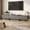 Gray, variant on Modern TV Stand for TVs up to 80", Mid Century Entertainment Center with Storage Cabinets, Media Console for Living Room, Grey