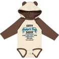 thumbnail image 3 of Inktastic Happy Father's Day Best Ever Boys or Girls Long Sleeve Baby Bodysuit, 3 of 5
