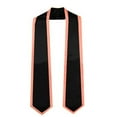 thumbnail image 2 of YWOAGH Graduation Sash 72 Inch Senior Year Ribbon Scarf Casual Solid Color Belt for Commencement Academic Achievement Pink, 2 of 3