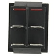 thumbnail image 3 of 2X Red Light 4 Pin DPST ON/OFF Snap in Rocker Switch 15A/250V 20A/125V AC 28x22mm,2 x Rocker Switch,Black& Red, 3 of 8