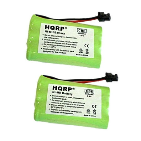 - HQRP TWO Cordless Phone Batteries for Lenmar CBC909, BATT-909, ER-P512 Replacement plus Coaster