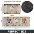 thumbnail image 3 of Easter Kitchen Rugs Sets of 2 Easter Kitchen Decor Funny Bunny Colorful Eggs Kitchen Mats for Floor Spring Easter Decorations for The Home, 3 of 6
