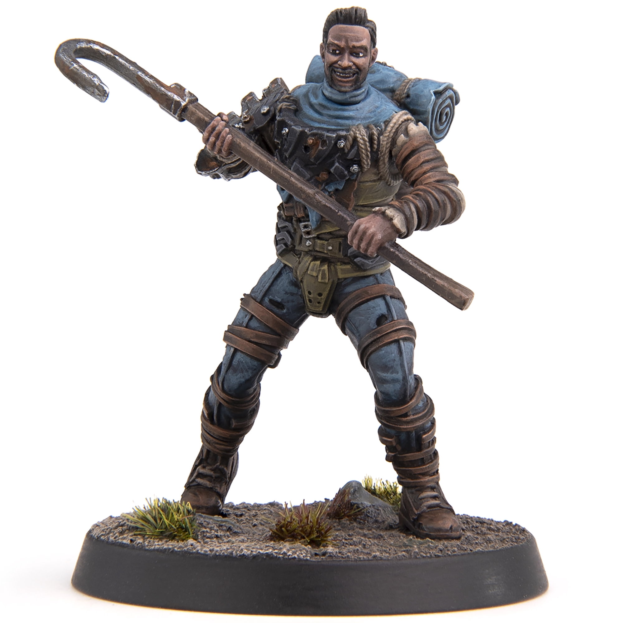 Fallout: Miniatures - Raiders: Trappers - 6 Resin Figures & Bases, Unpainted & Unassembled, Far Harbor Wave, Licensed Tabletop Skirmish Wargame