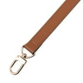 thumbnail image 6 of Ladies Short Bag Strap, Handle Replacement Bag Belt, Lobster Clasp, Shoulder Bag Brown, 6 of 7