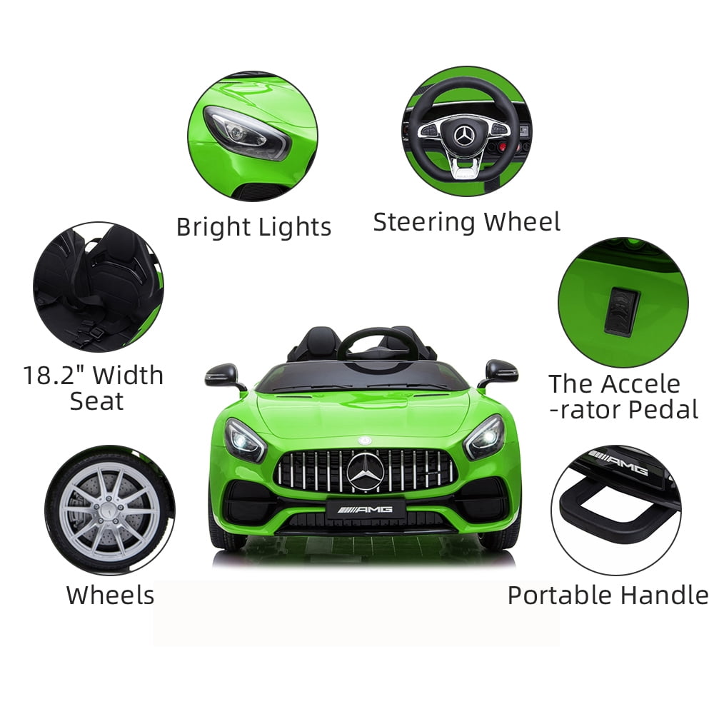 Kepooman Electric Car for Kids Car LZ-920 Dual Drive Battery 12V 2.4G Remote Control, Green Kepooman Electric Car for Kids Car LZ-920 Dual Drive Battery 12V 2.4G Remote Control, Green