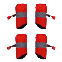 ADDHAT Christmas Pet Boots Nonslip for Dogs and Cats