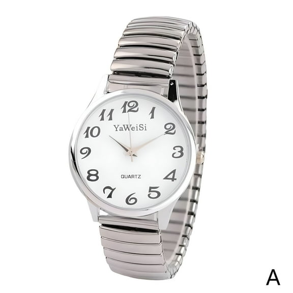 DESIGNICE Unisex Wrist Watches, Quartz Watch, Expandable Stretch Strap